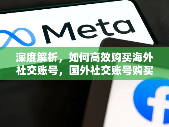 深度解析，如何高效购买海外社交账号，国外社交账号购买