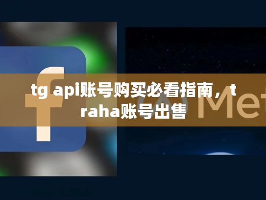 tg api账号购买必看指南,traha账号出售
