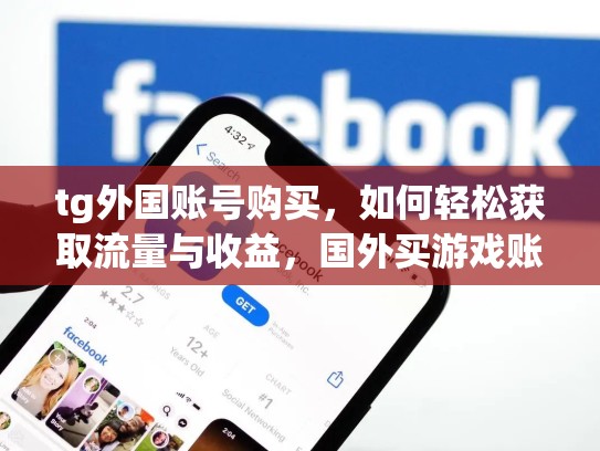 tg外国账号购买，如何轻松获取流量与收益，国外买游戏账号的网站