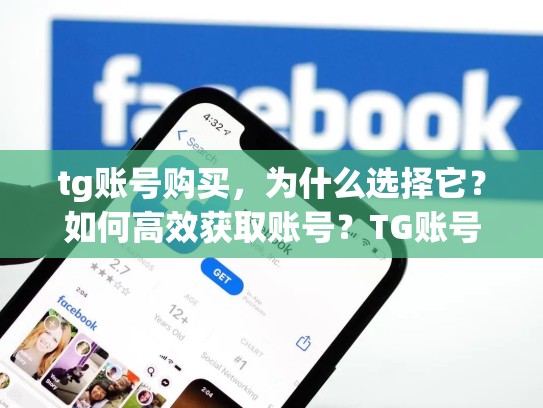 tg账号购买，为什么选择它？如何高效获取账号？TG账号购买批发网