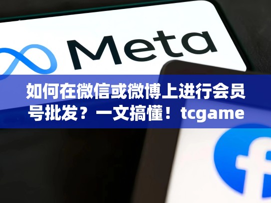如何在微信或微博上进行会员号批发？一文搞懂！tcgames会员账号