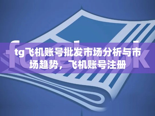tg飞机账号批发市场分析与市场趋势，飞机账号注册