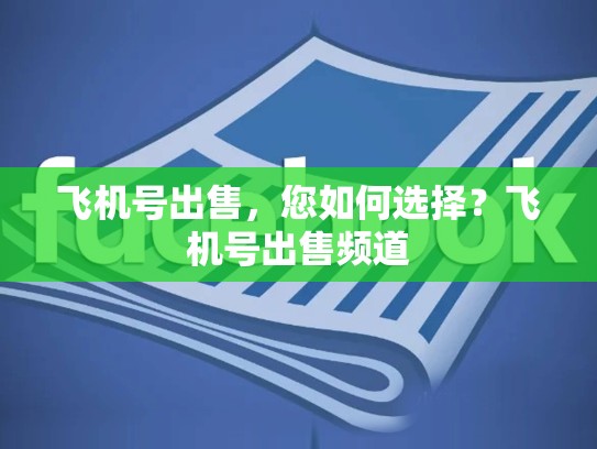 飞机号出售，您如何选择？飞机号出售频道