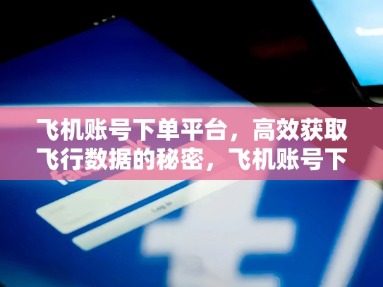 飞机账号下单平台,高效获取飞行数据的秘密,飞机账号下单平台官网
