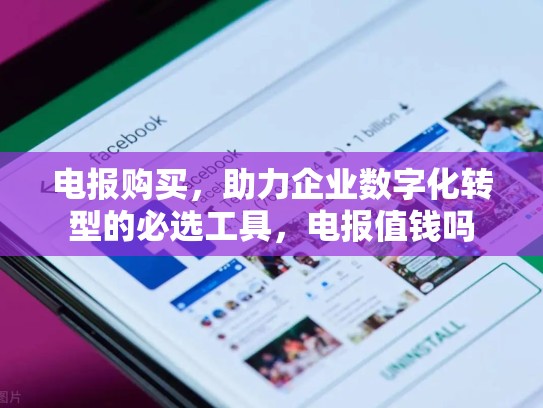 电报购买，助力企业数字化转型的必选工具，电报值钱吗