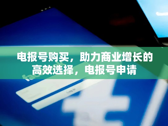 电报号购买，助力商业增长的高效选择，电报号申请