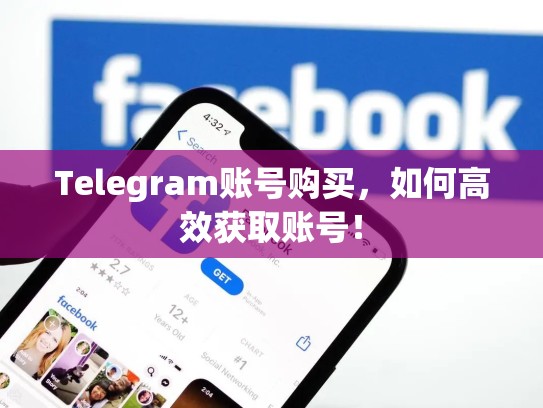 Telegram账号购买，如何高效获取账号！