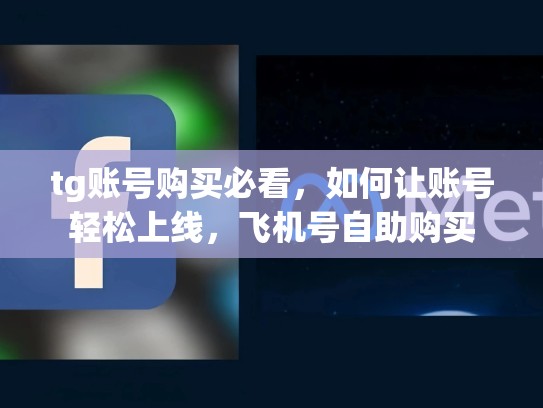 tg账号购买必看，如何让账号轻松上线，飞机号自助购买