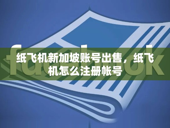纸飞机新加坡账号出售，纸飞机怎么注册帐号