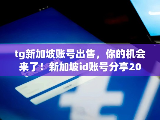 tg新加坡账号出售，你的机会来了！新加坡id账号分享2020