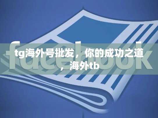 tg海外号批发，你的成功之道，海外tb
