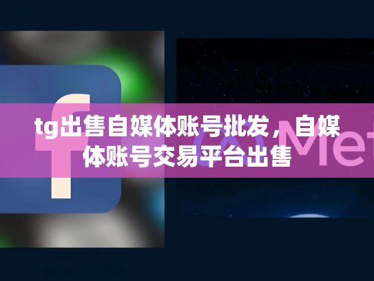 tg出售自媒体账号批发，自媒体账号交易平台出售