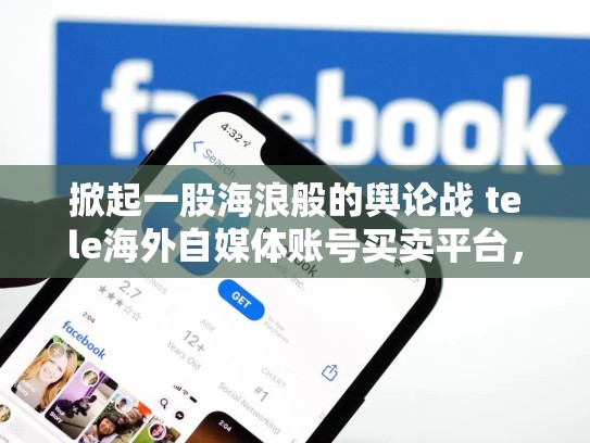 掀起一股海浪般的舆论战 tele海外自媒体账号买卖平台,开启你的自媒体事业新篇章,海外自媒体stone