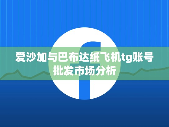 爱沙加与巴布达纸飞机tg账号批发市场分析
