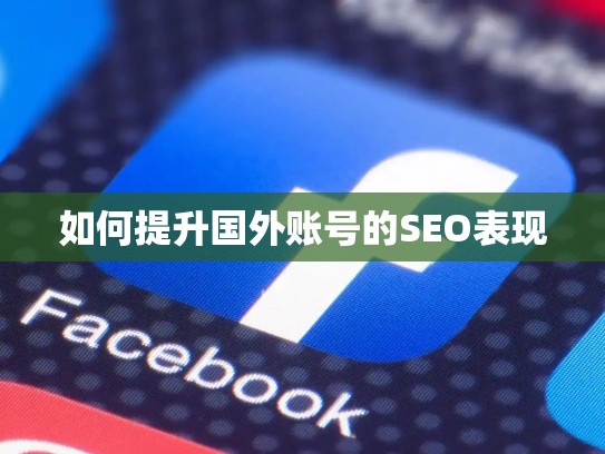 如何提升国外账号的SEO表现